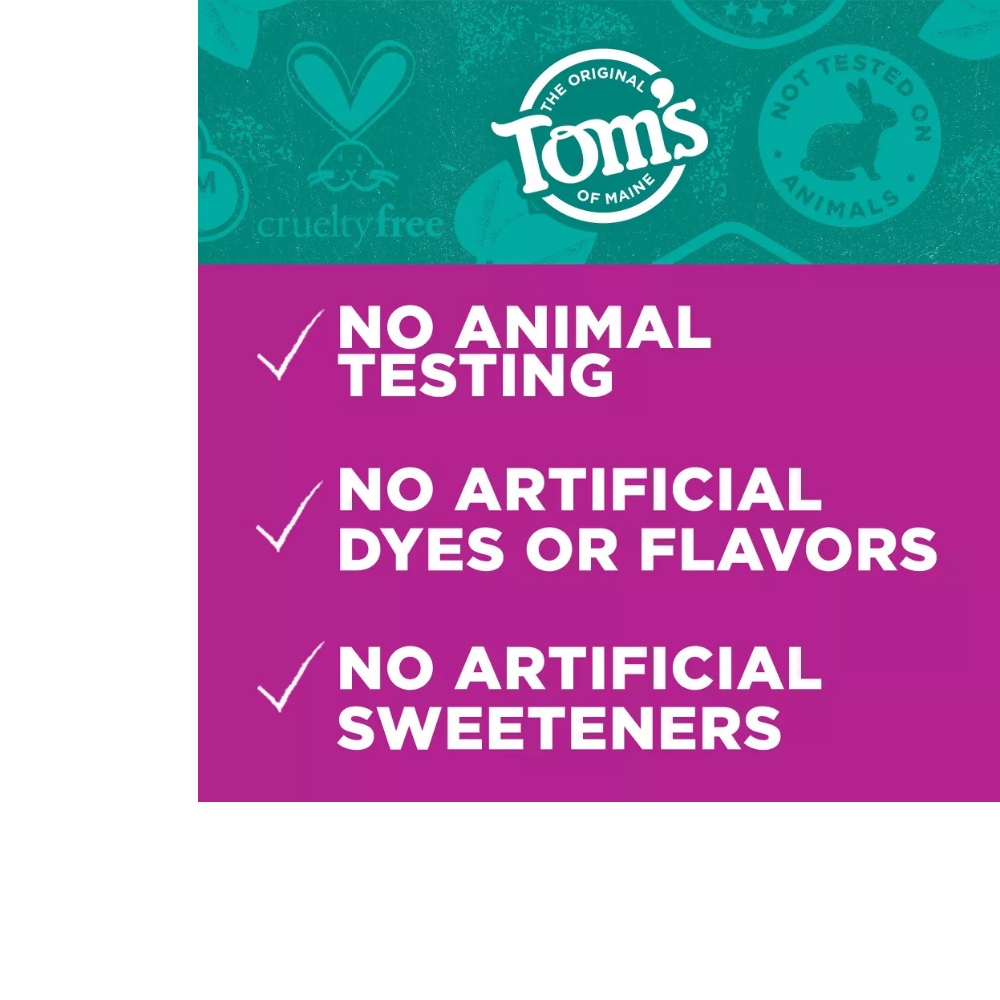 Fluoride-Free Antiplaque & Whitening Peppermint Natural Toothpaste