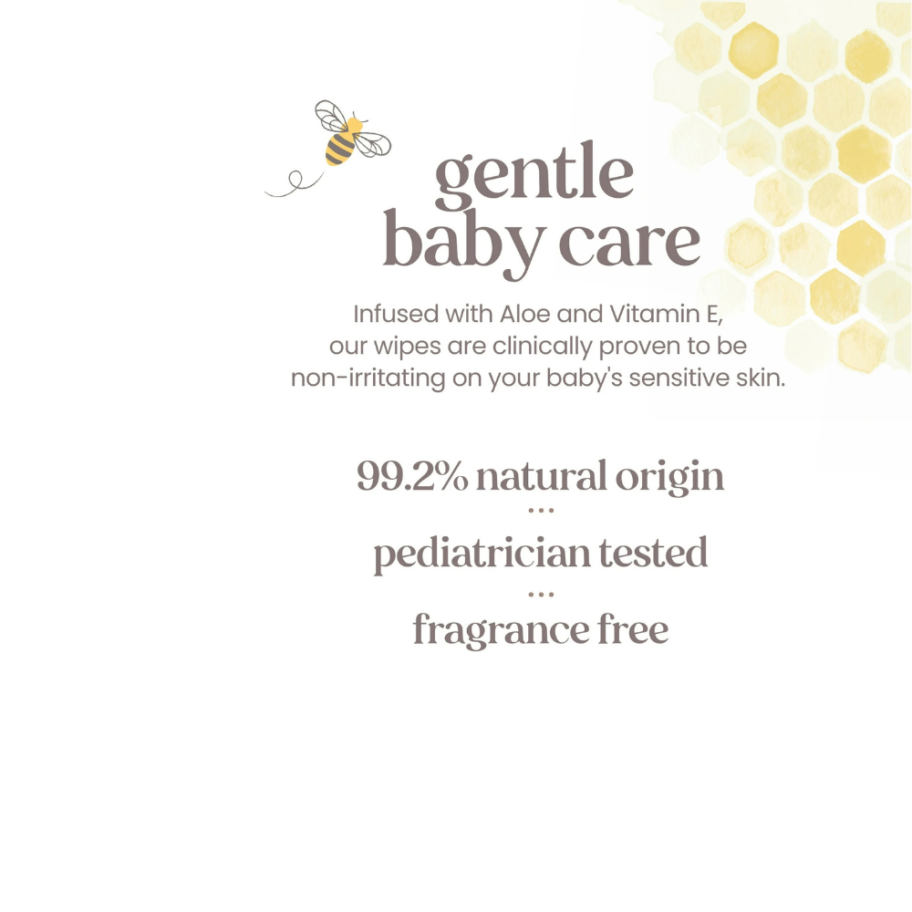 BABY WIPES SENSITIVE WITH ALOE & VITAMIN E