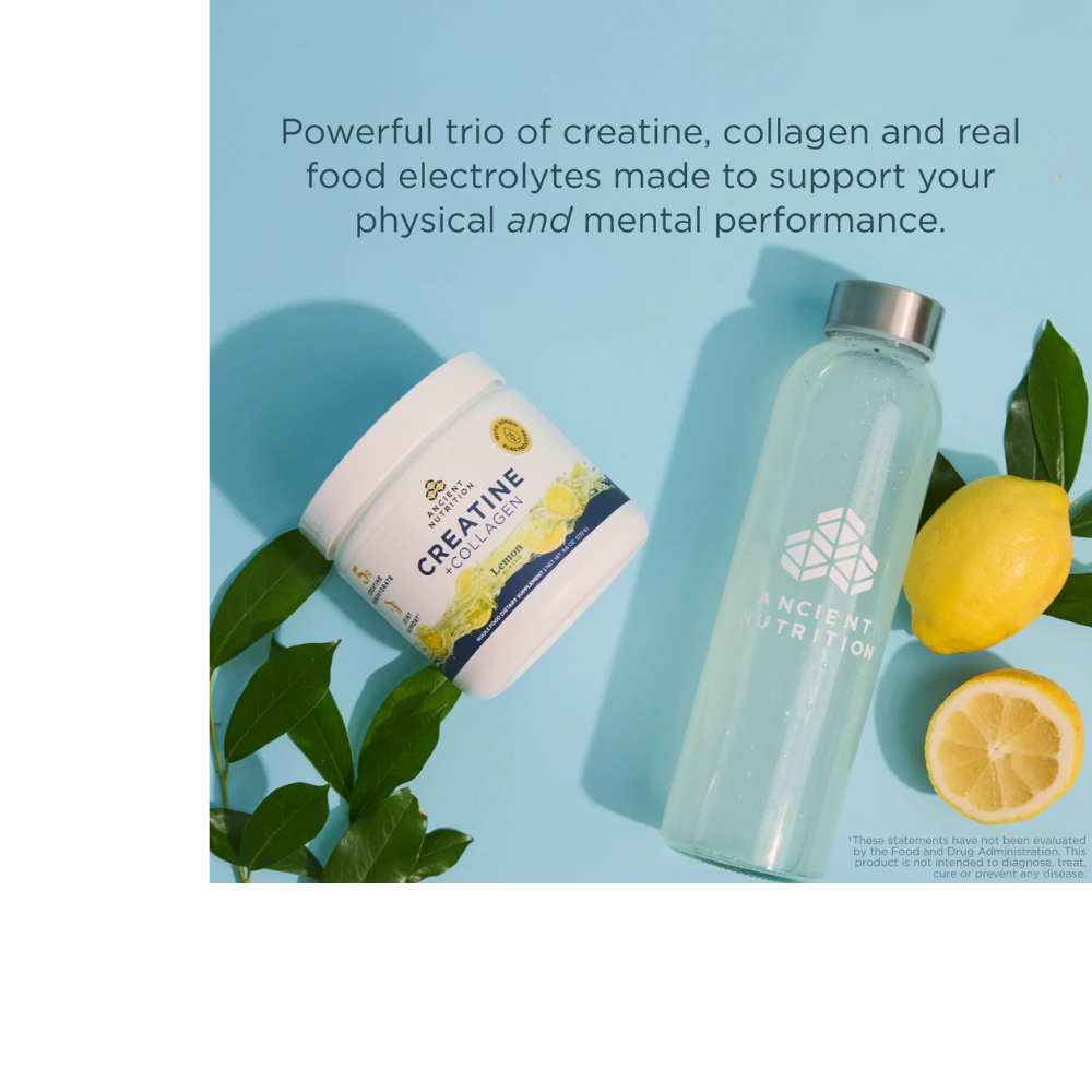 Creatine + Collagen + Electrolytes - Lemon Flavor