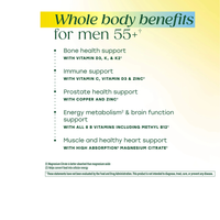 Thumbnail for Gomitas multivitamínicas para hombres de más de 55 años para todo el cuerpo