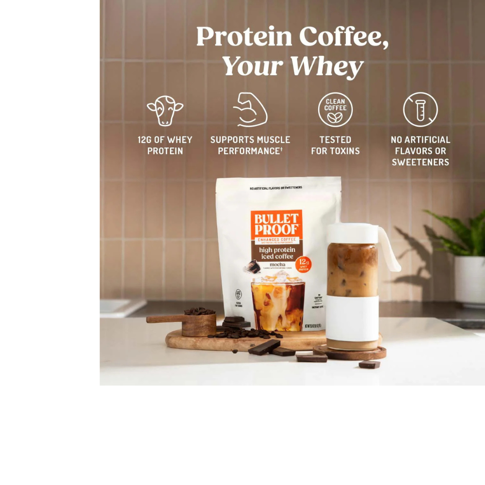 HIGH PROTEIN ICED COFFEE - MOCHA FLAVOR