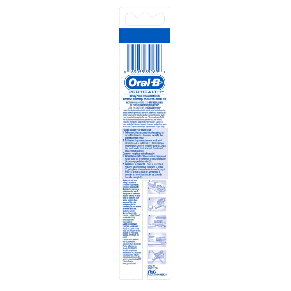Pro-Health Battery Replacement Brush Heads
