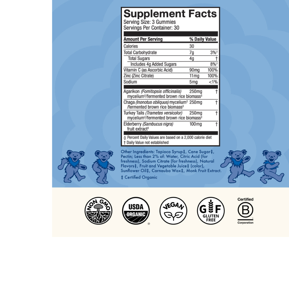 GRATEFUL DEAD GUMMIES - BEARY WELL