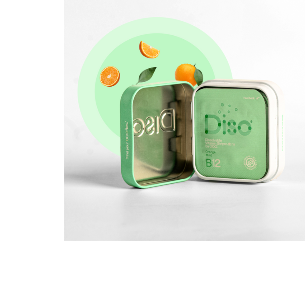 B12 SUPPLEMENT - ORANGE MINT FLAVOR