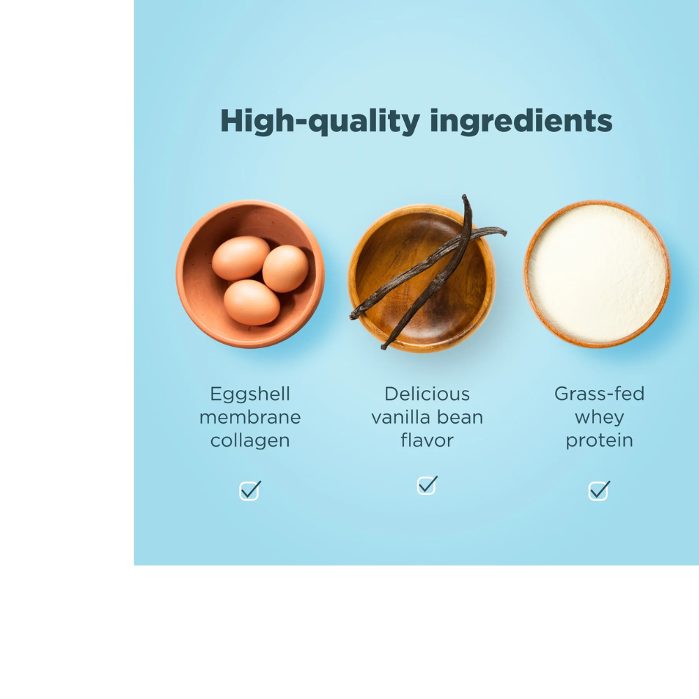 WHEY PROTEIN - VANILLA BEAN FLAVOR