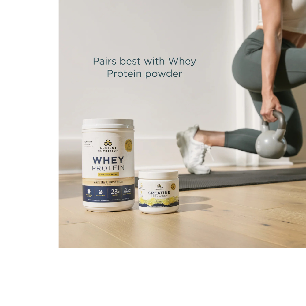 Creatine + Collagen + Electrolytes - Lemon Flavor