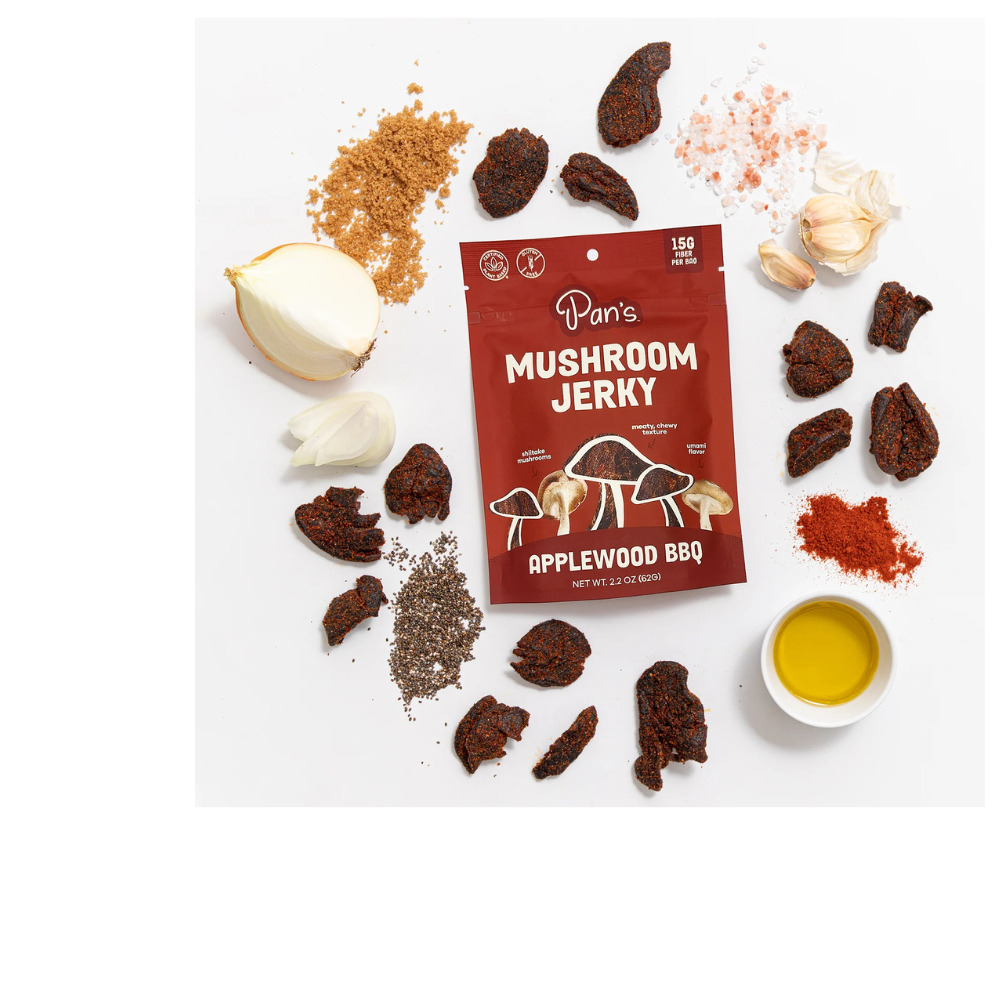 Applewood BBQ Mushroom Jerky