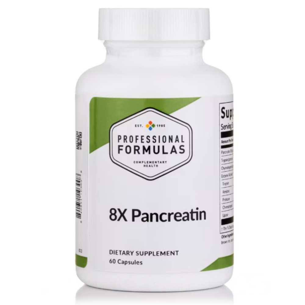 8X PANCREATIN