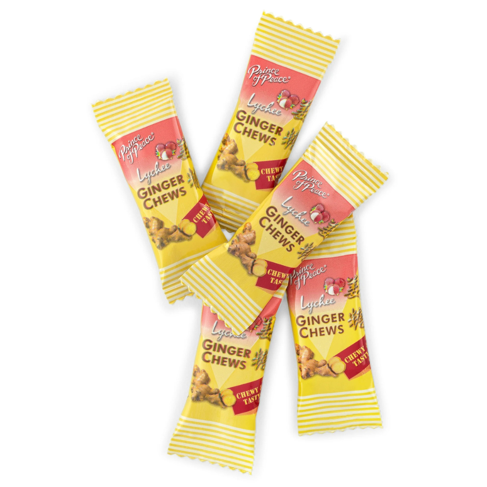 Prince of Peace Ginger Candy (Chews) With Lychee