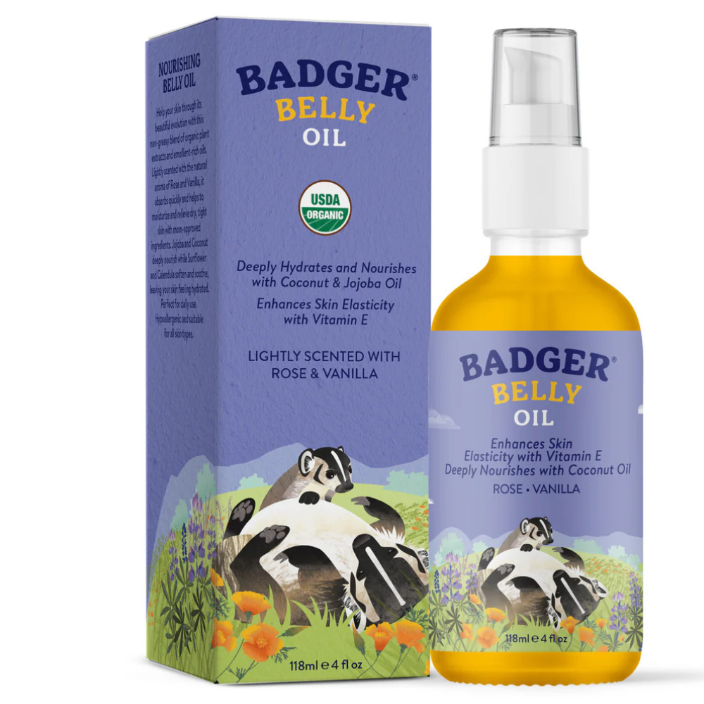 PREGNANT BELLY OIL ROSE & VANILLA