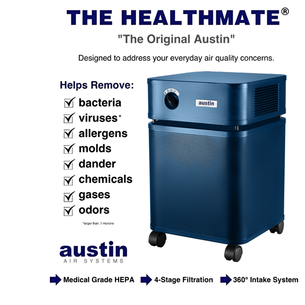 Austin Air HealthMate Standard, Midnight Blue