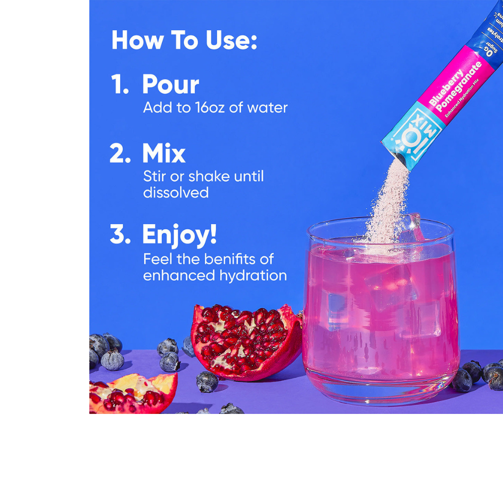 IQ MIX BLUEBERRY POMEGRANATE
