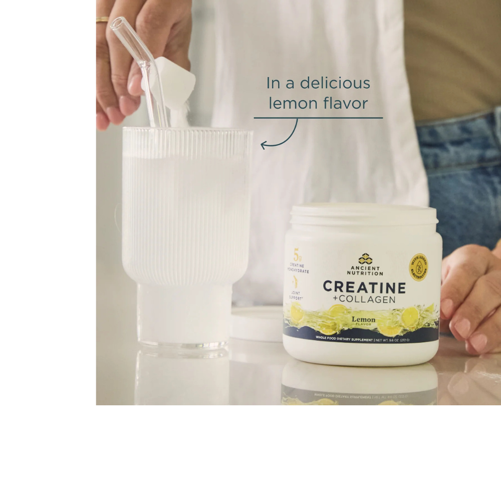 Creatine + Collagen + Electrolytes - Lemon Flavor