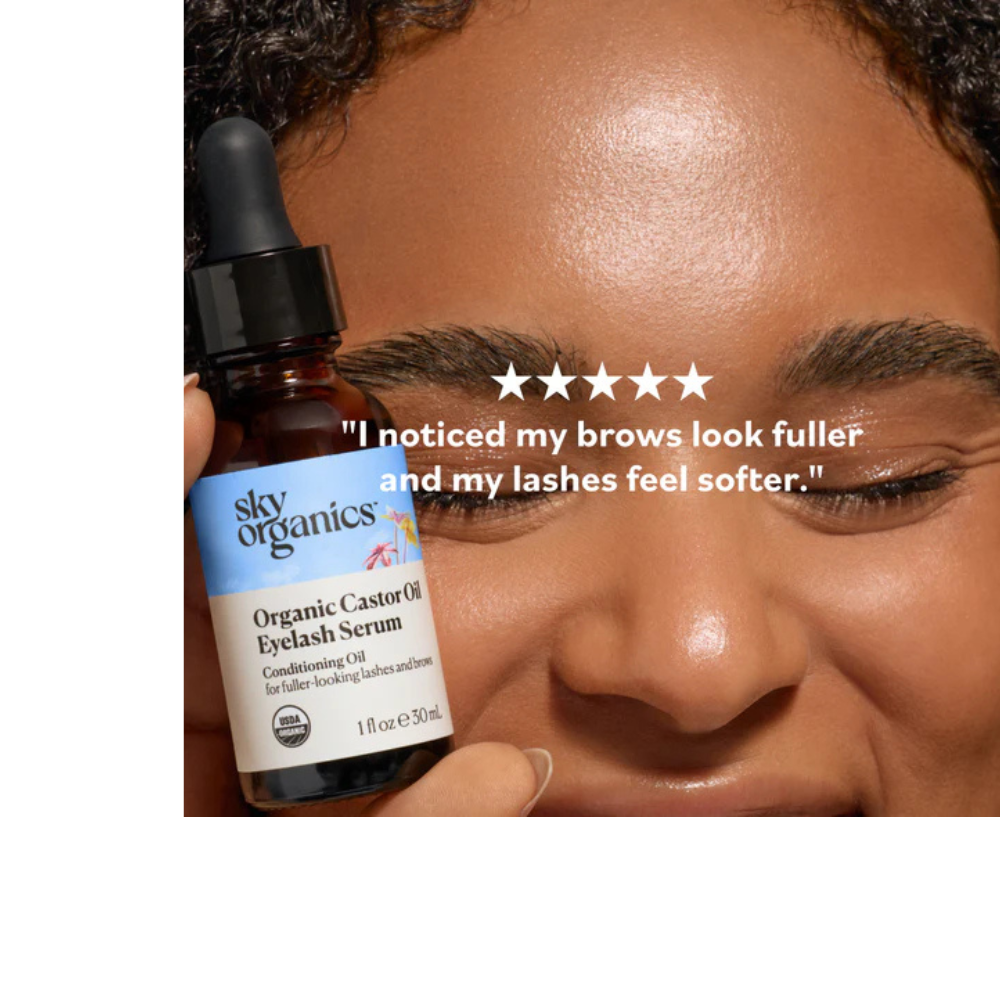 ORGANIC CASTOR OIL EYELASH SERUM