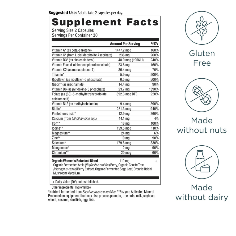 WOMEN'S FERMENTED MULTIVITAMIN
