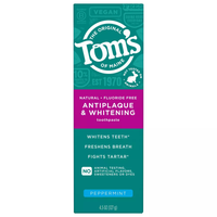 Thumbnail for Fluoride-Free Antiplaque & Whitening Peppermint Natural Toothpaste