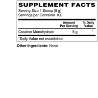 Thumbnail for CREATINE MONOHYDRATE POWDER