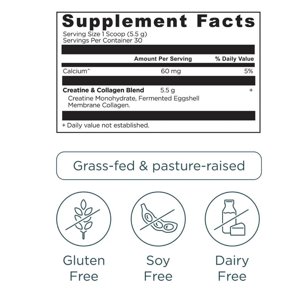 Creatine + Collagen - UNFLAVORED