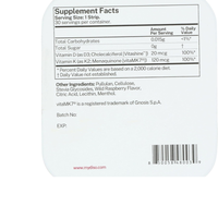 Thumbnail for D3+K2 Supplement - WILD RASPBERRY FLAVOR