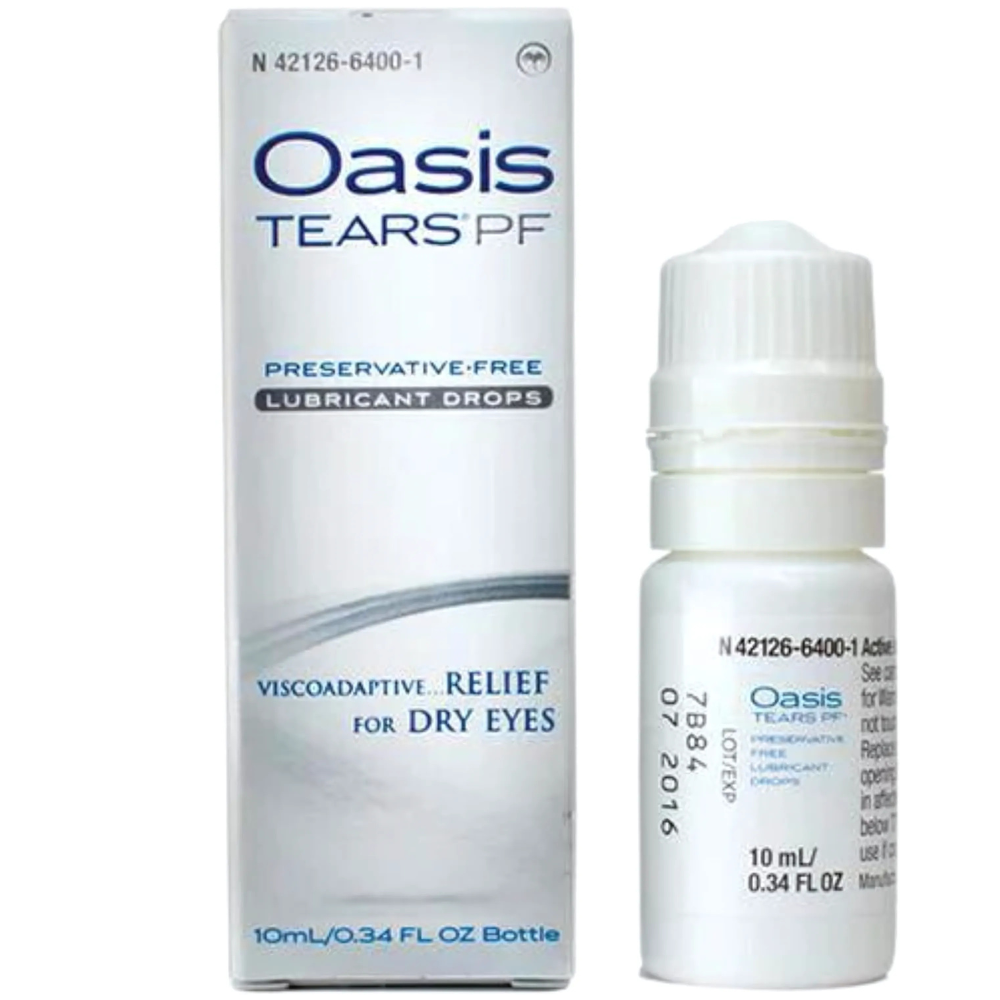 OASIS TEARS PF PRESERVATIVE-FREE LUBRICANT EYE DROPS