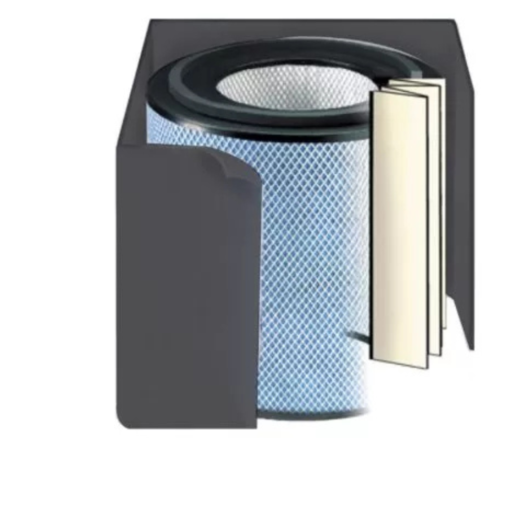 Austin Air Allergy Machine Jr. Replacement Filter FR205A, Black