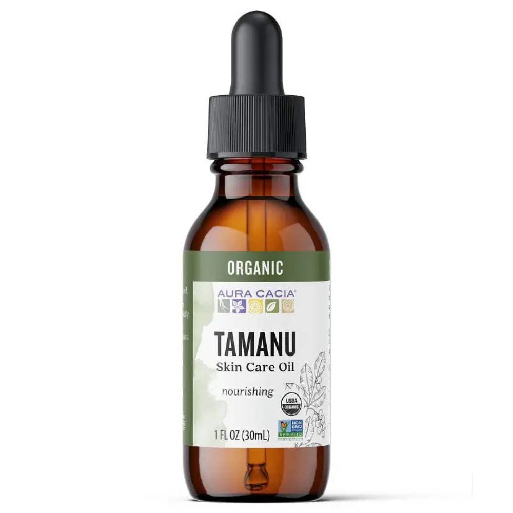 Aura Cacia Aceite Orgánico de Tamanu para el Cuidado de la Piel