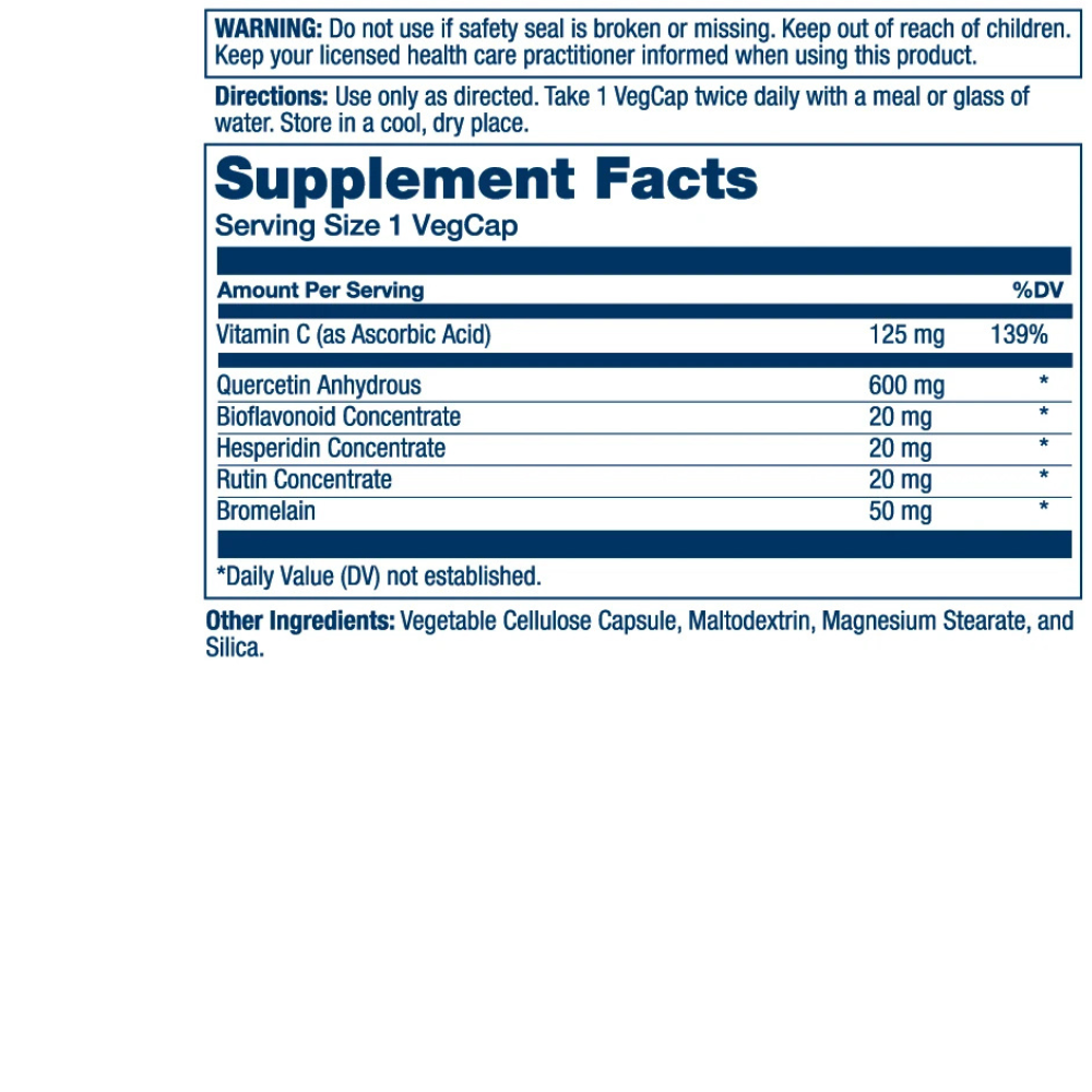 MEGA QUERCETIN 600 MG