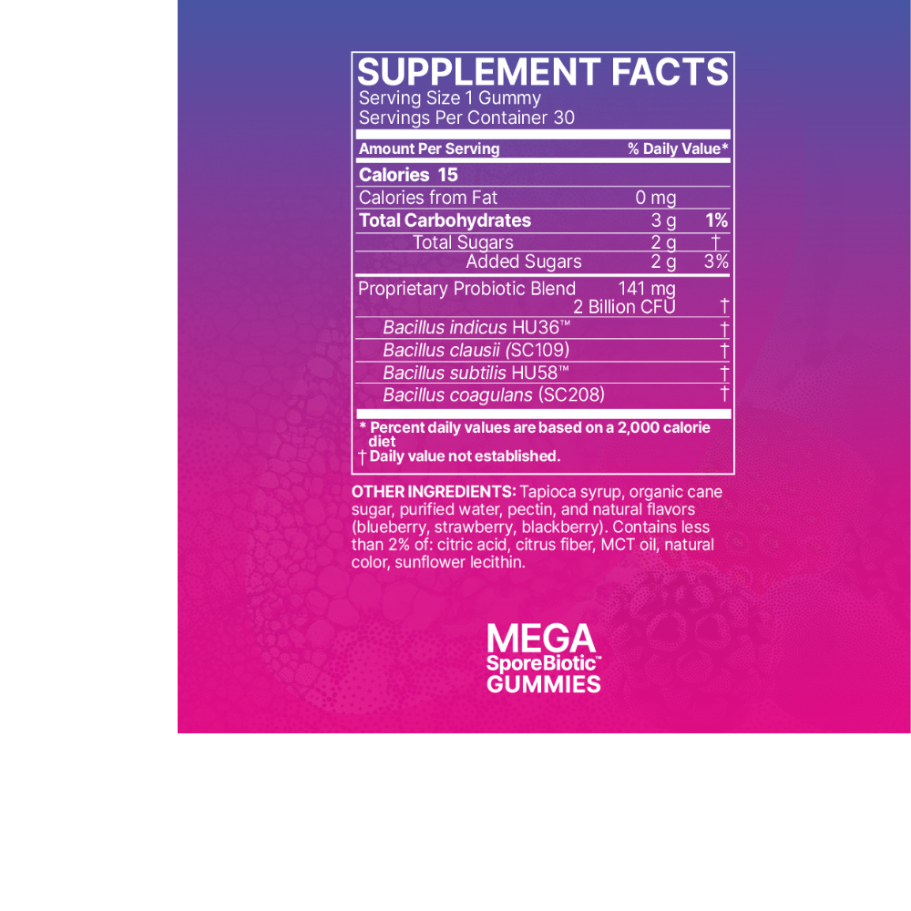 MEGA SPOREBIOTIC GUMMIES FOR KIDS