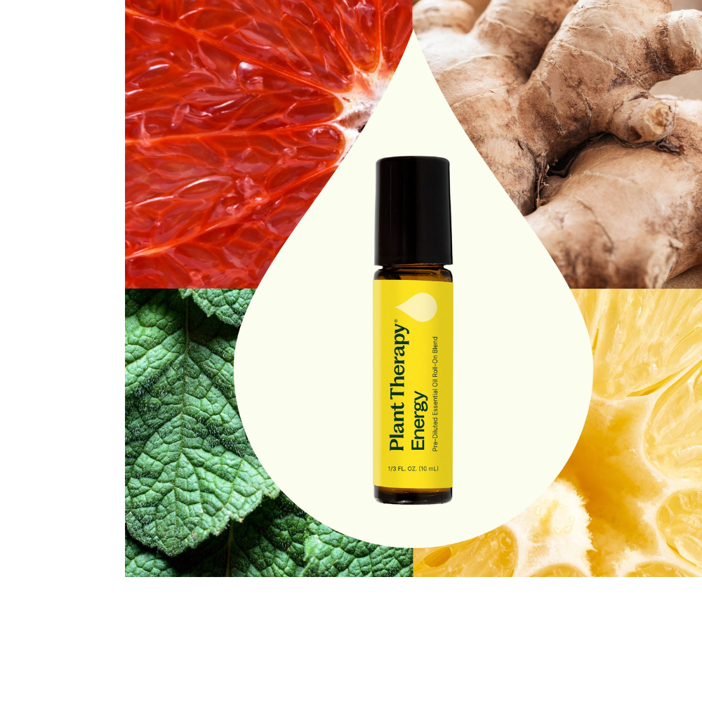 Energy Essential Oil Blend Pre-Diluted Roll-On
