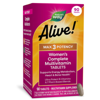 Thumbnail for ¡Alive! Max3 Potencia Multivitamínico Completo para Mujeres
