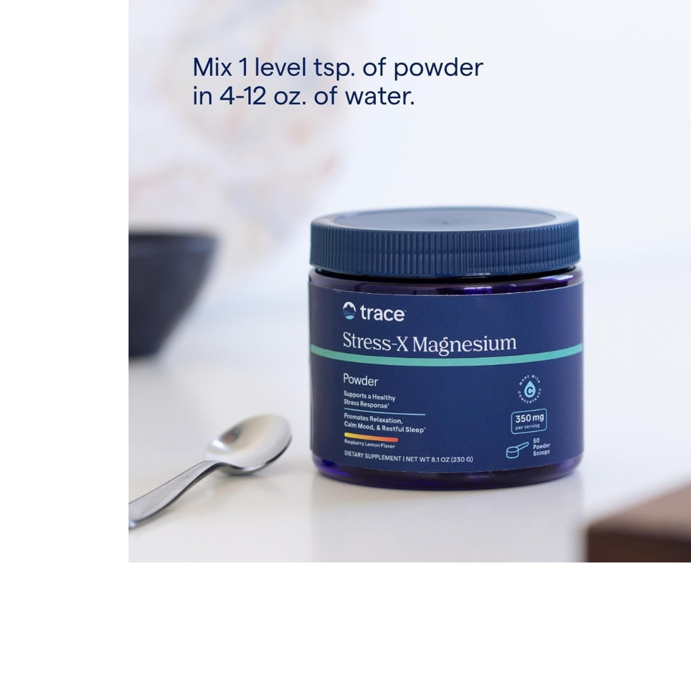 Stress-X Magnesium Powder - Raspberry Lemon Flavor