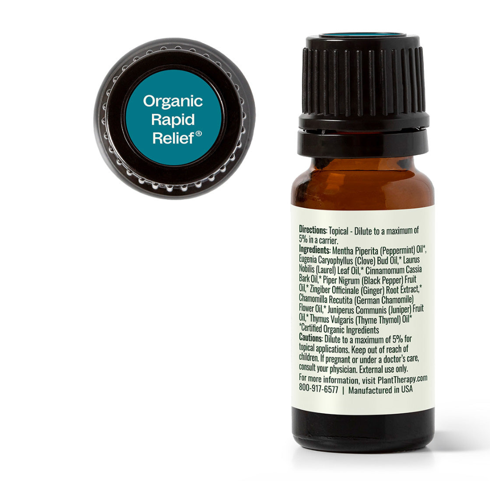 Organic Rapid Relief Essential Oil Blend