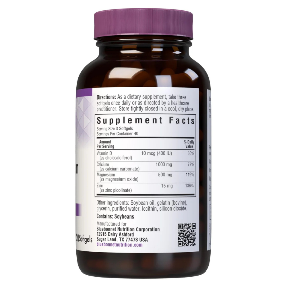 CALCIUM MAGNESIUM ZINC & VITAMIN D3