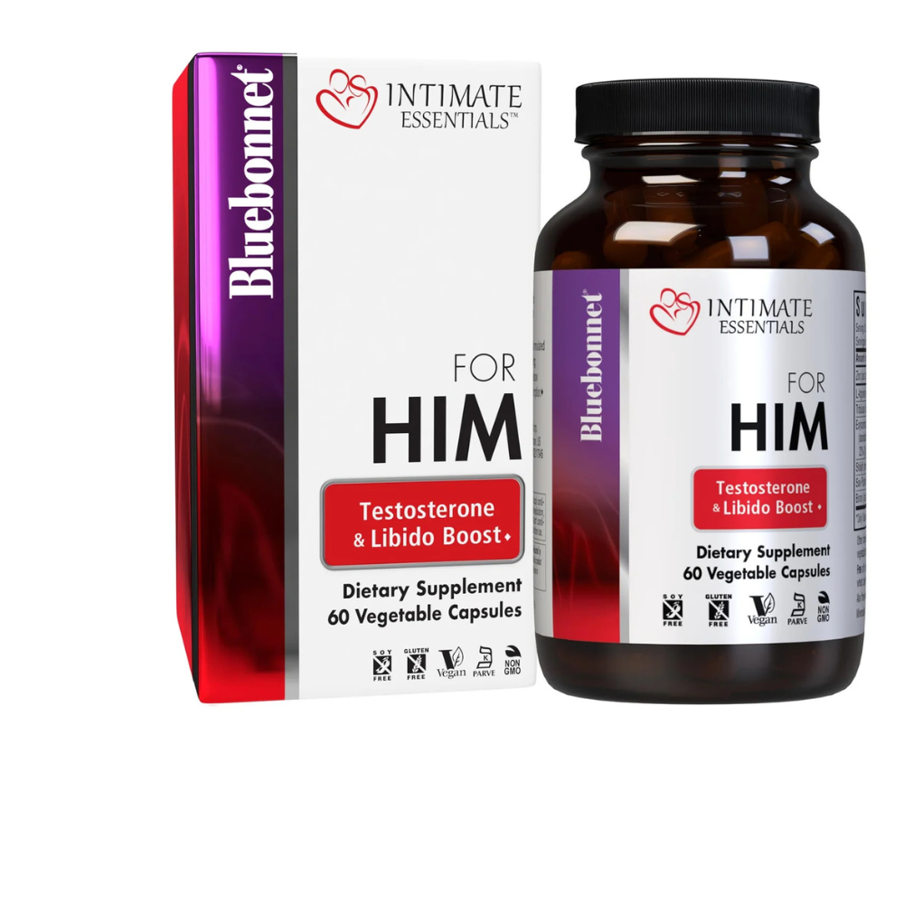 INTIMATE ESSENTIALS FOR HIM TESTOSTERONE & LIBIDO BOOST