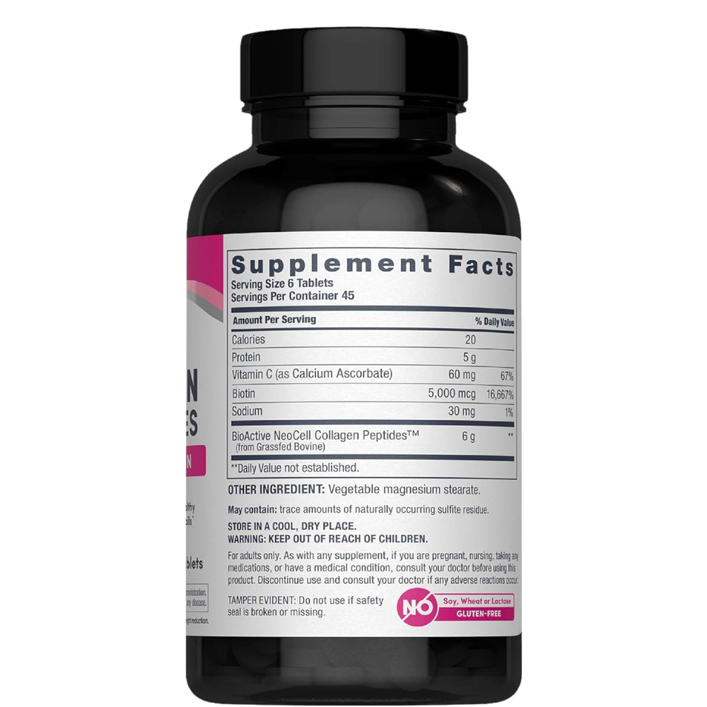 Grassfed Collagen Peptides + C & Biotin