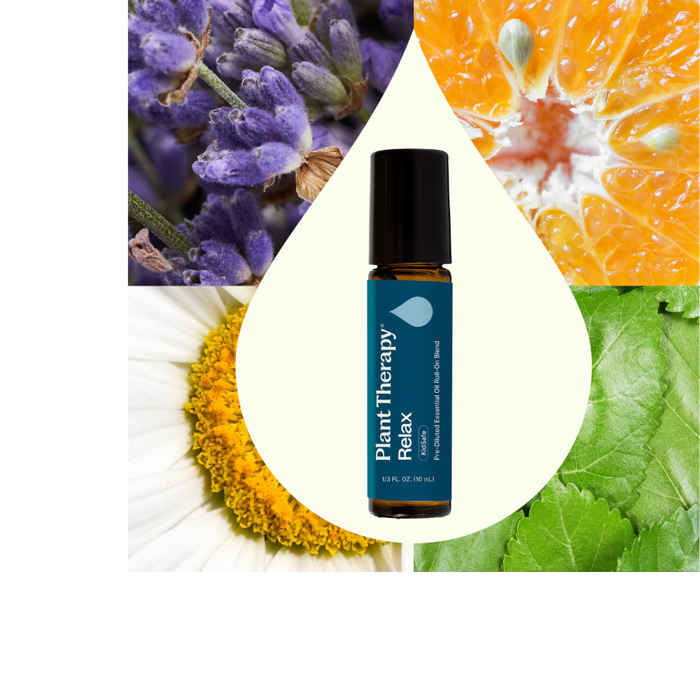 Mezcla de aceites esenciales Relax, pre-diluida en roll-on