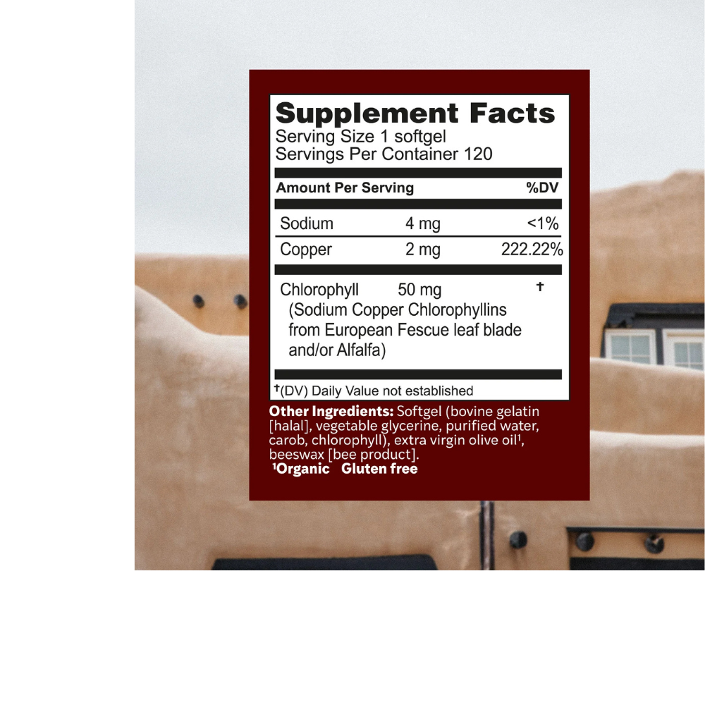 ChlorOxygen Chlorophyll Concentrate Softgels