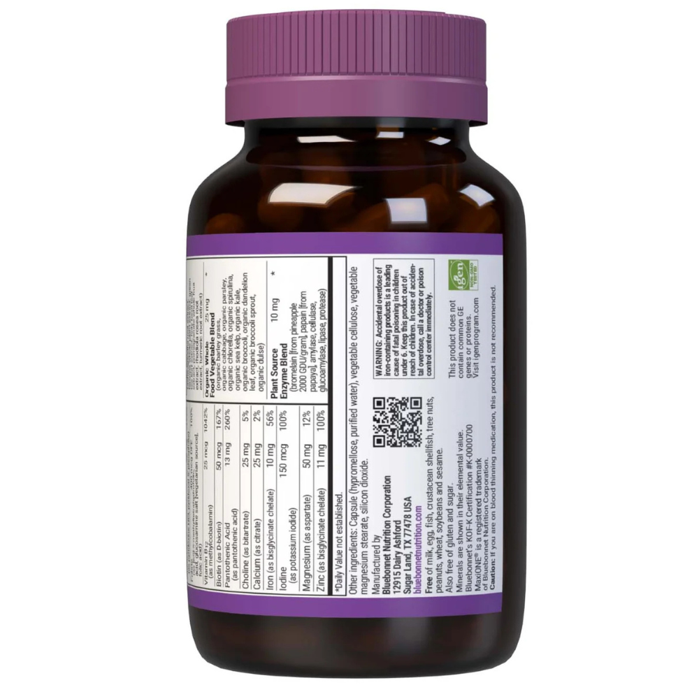 MAXI ONE WHOLE FOOD-BASED MULTIPLE (With Iron)