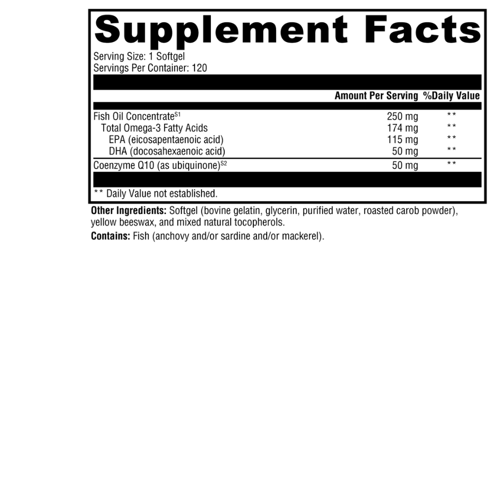 CoQmax Omega 50 mg