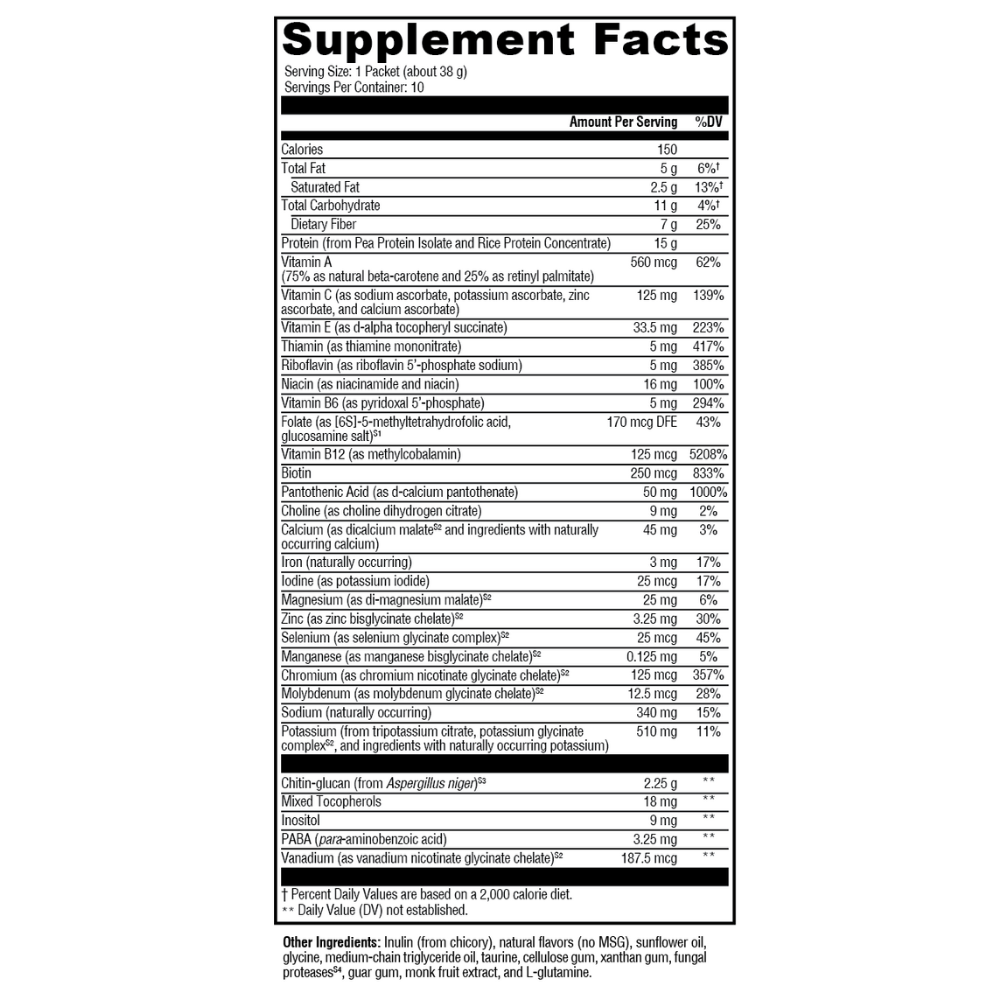 FIT Food Lean Complete, Sugar & Stevia - Free