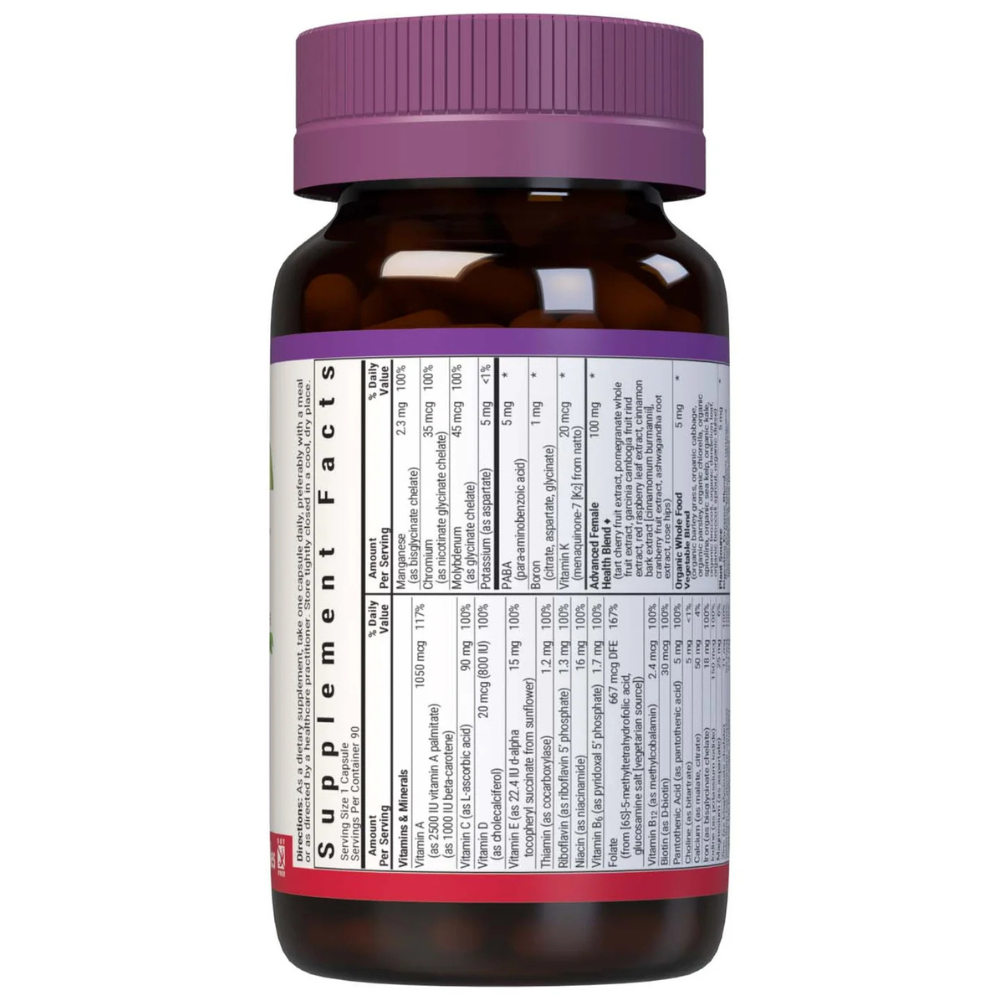 LADIES’ ONE WHOLE FOOD-BASED MULTIPLE