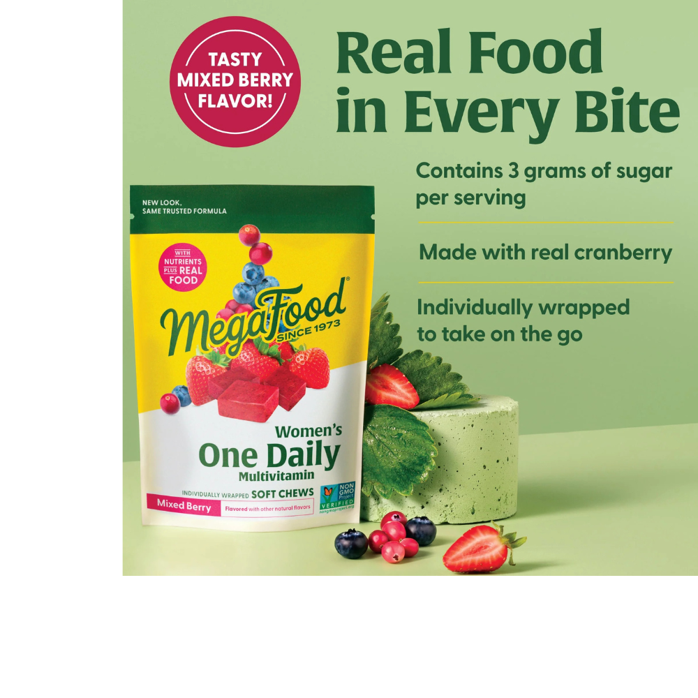 Women's One Daily Multivitamin Soft Chews - Mixed Berry Flavor