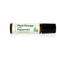 Thumbnail for Organic Peppermint Essential Oil Pre-Diluted Roll-On