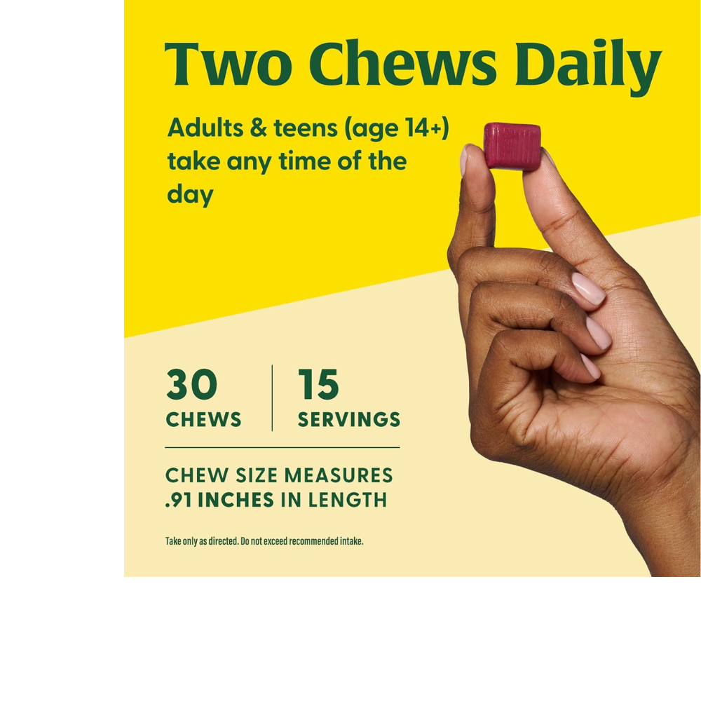 Relax + Calm Magnesium Soft Chews - Grape