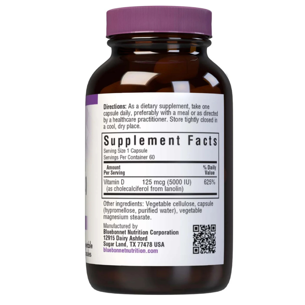 VITAMIN D3 5000 IU (125 mcg)