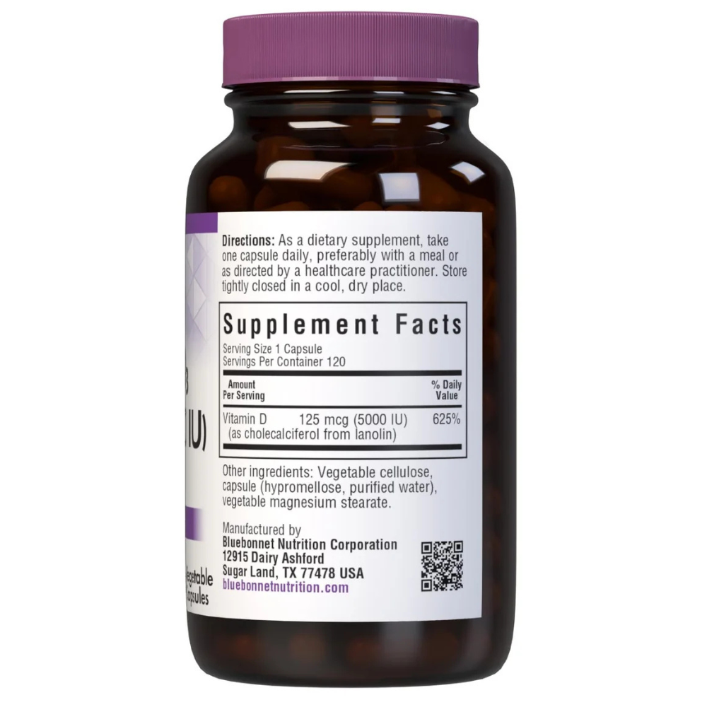 VITAMIN D3 5000 IU (125 mcg)