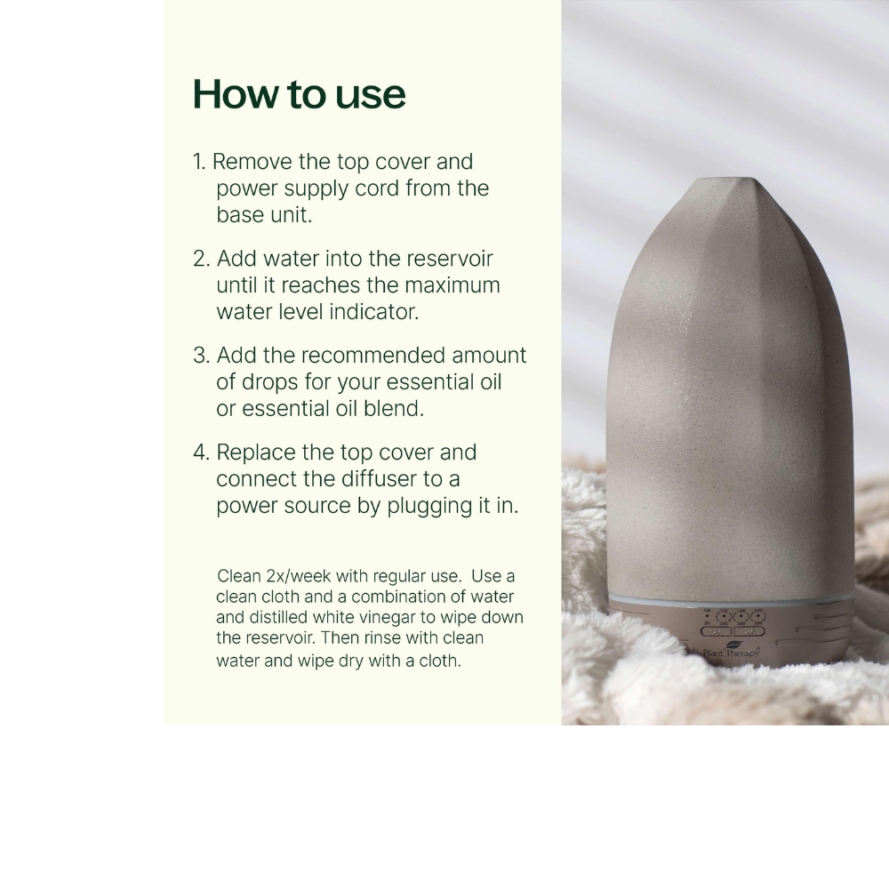 Metro Stone Diffuser- Gray