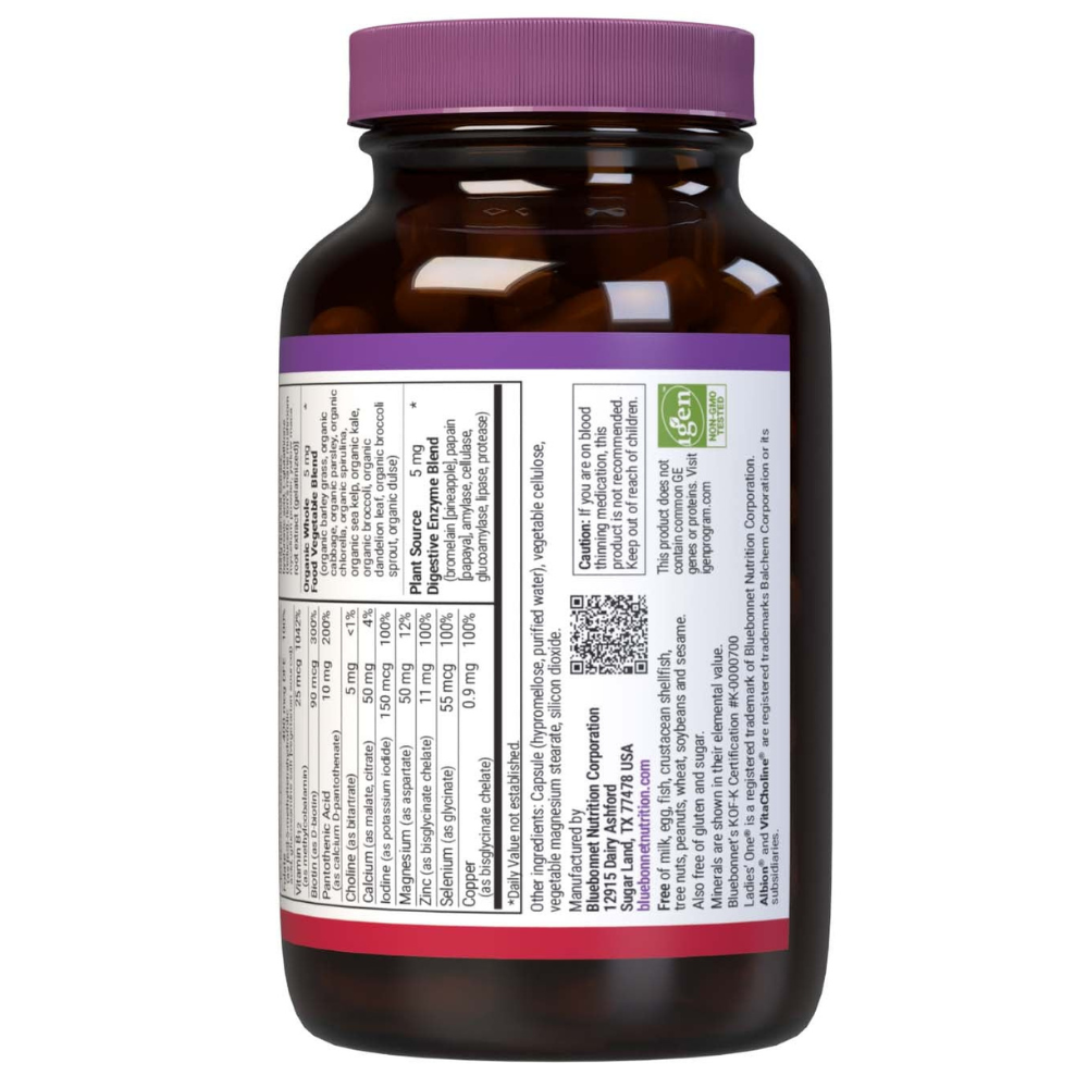 LADIES' ONE 40+ WHOLE FOOD-BASED MULTIPLE