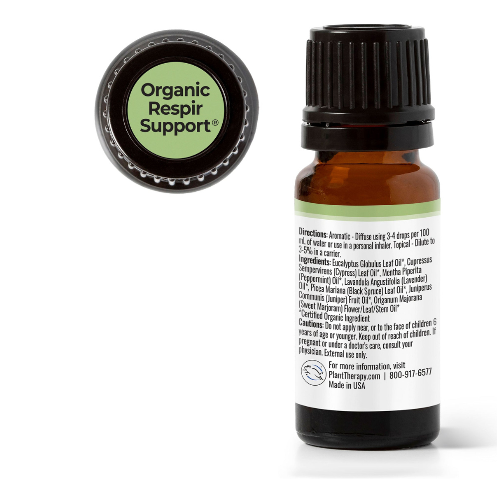 Organic Respir Support Essential Oil Blend