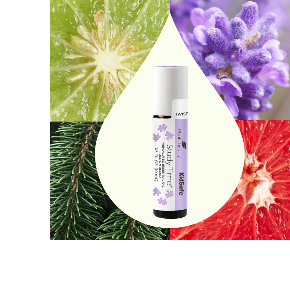 Study Time Roll On Pre-Diluted Essential Oil